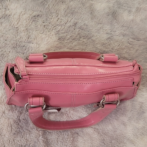 Vintage Faux Leather Pink Handbag NWT - Picture 4 of 14